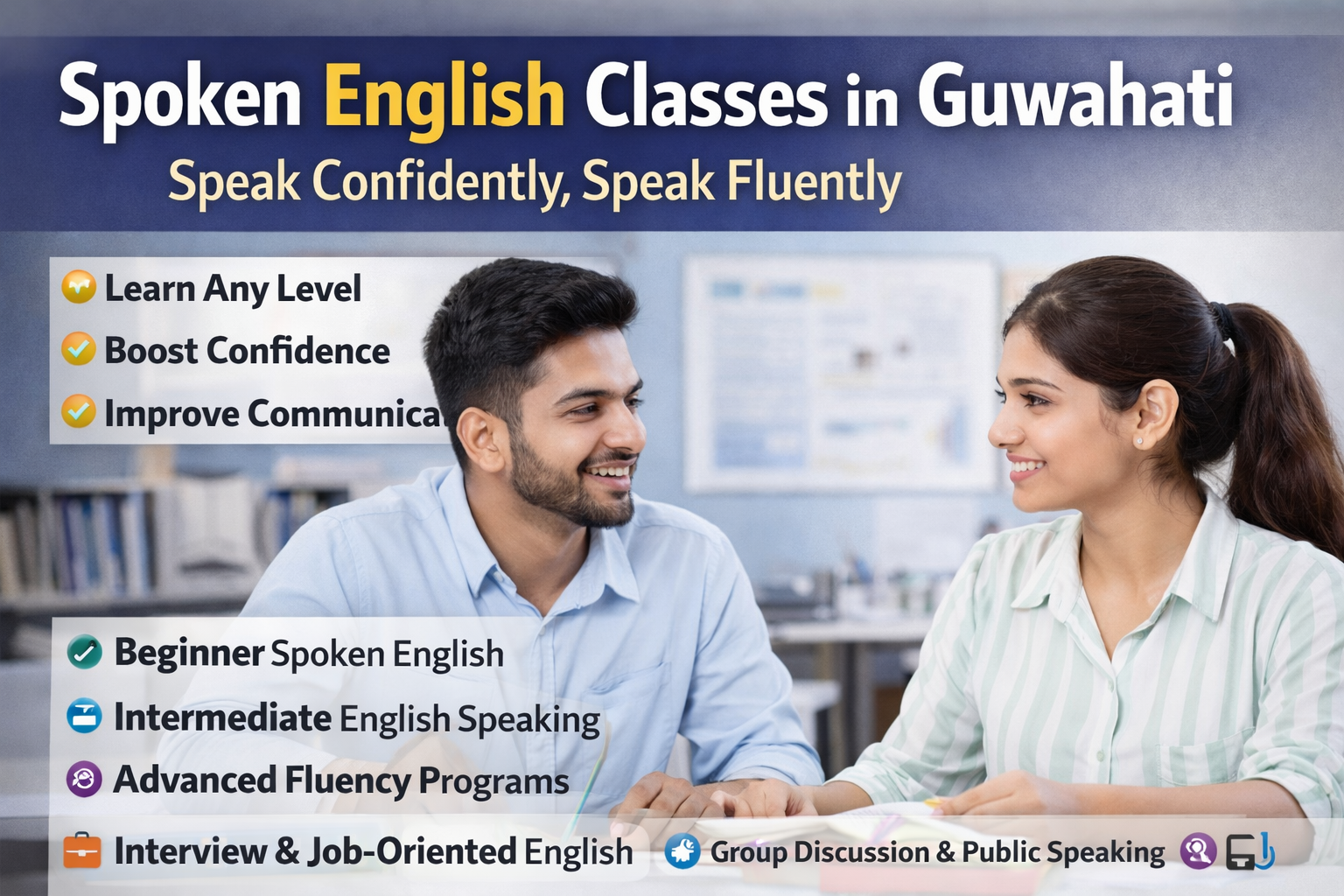 Spoken English Classes in Guwahati